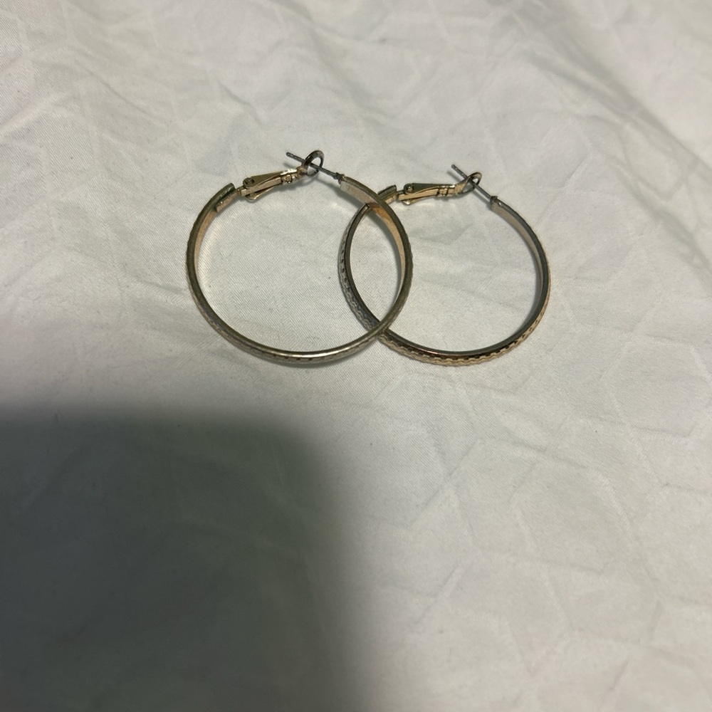 Gold Hoop Earrings